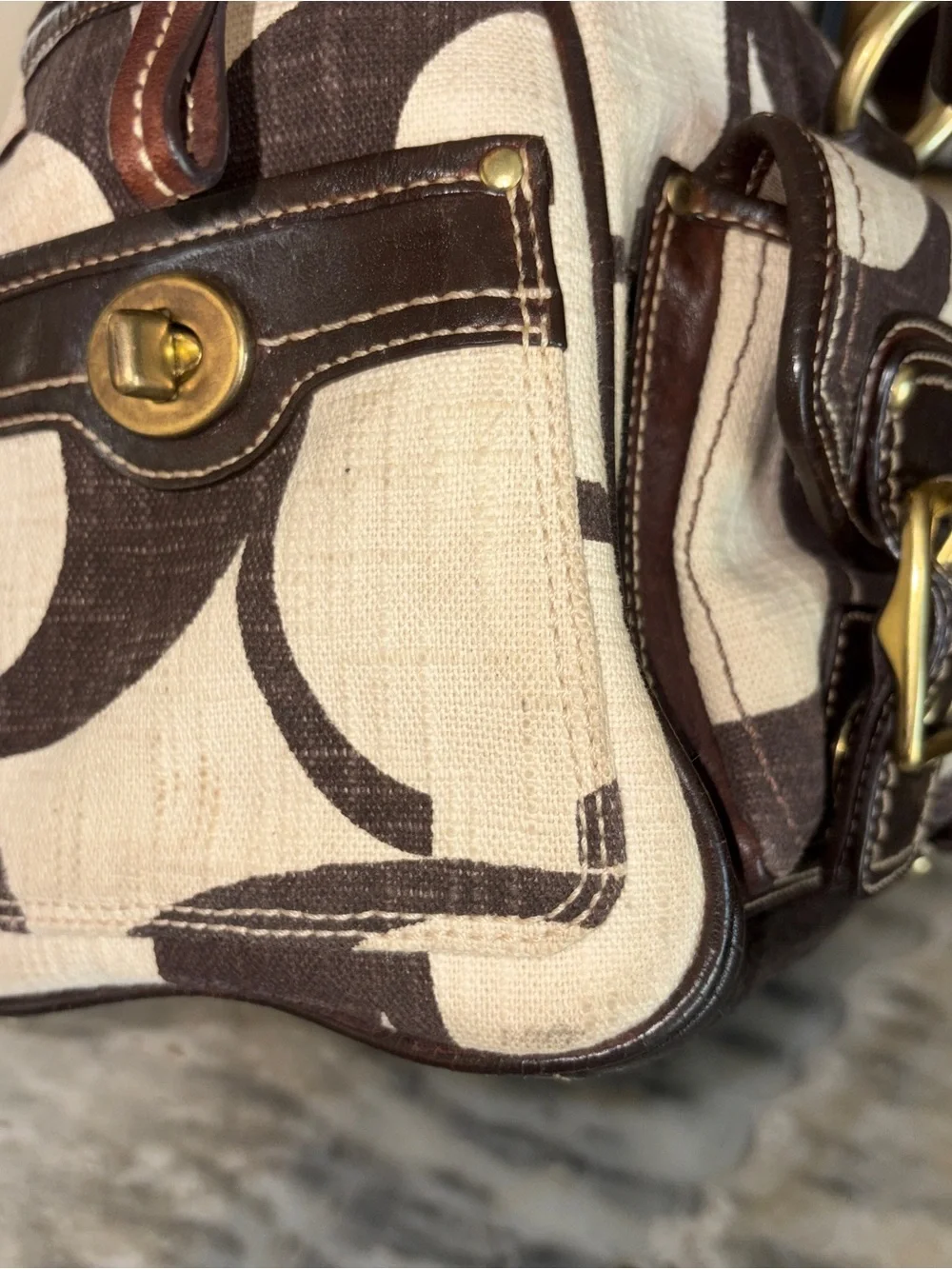 Rare Vintage Coach Legacy Mandy Satchel – Style 10827
